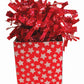 Sparkly Stars Mini Box Red Balloon Weight