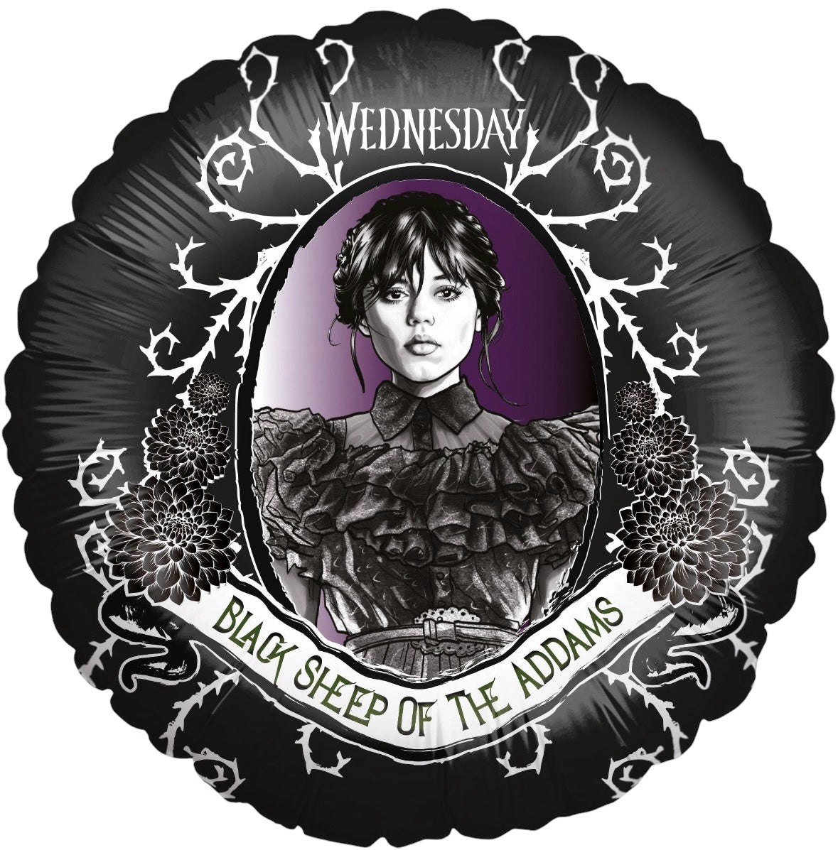 Wednesday Addams 18" Foil Balloon