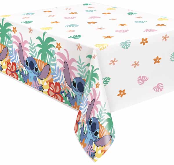 Lilo & Stitch Plastic Tablecover 54" x 108" 1/CT