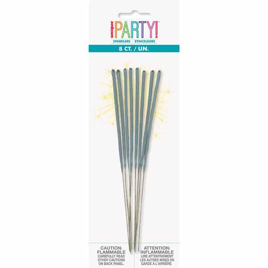 7" Sparklers Birthday Cake Topper Party Accessory 8pk