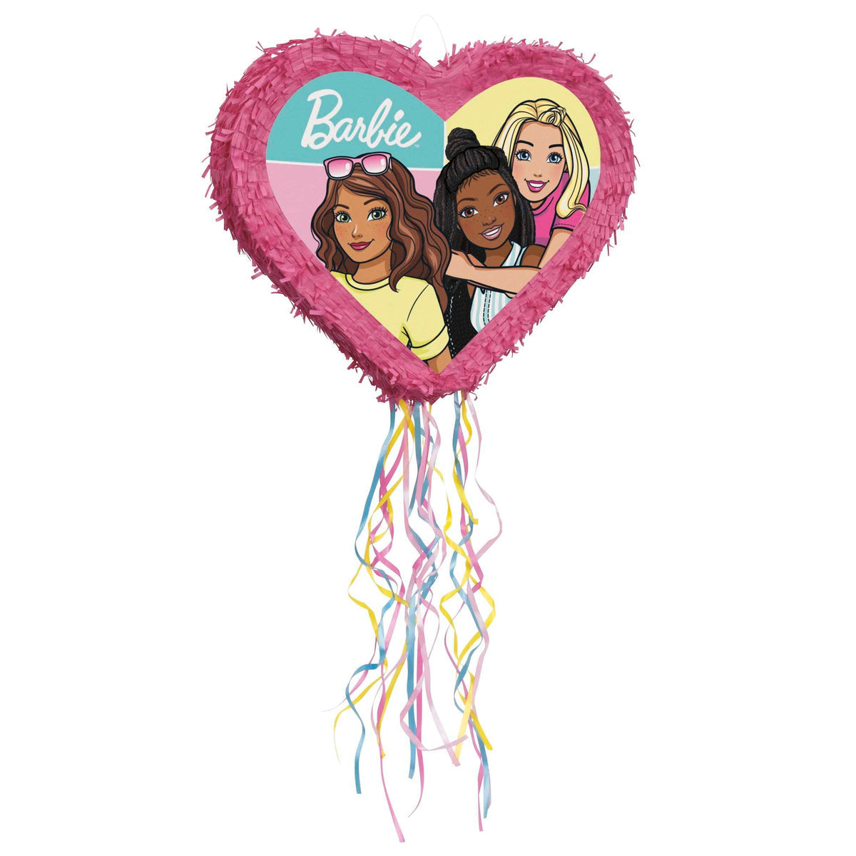 Barbie heart pinata