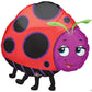 large miss ladybug lady bug foil balloon