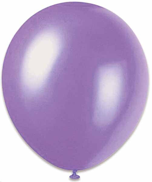 12" Lavender Latex Balloons 10/CT