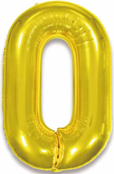 Giant Letter O Foil Balloon