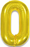 Giant Letter O Foil Balloon