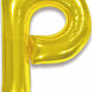 Giant Letter P Foil Balloon