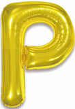 Giant Letter P Foil Balloon