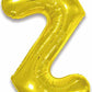 Giant Letter Z Foil Balloon