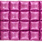 bubble square balloon wall panel bright hot pink
