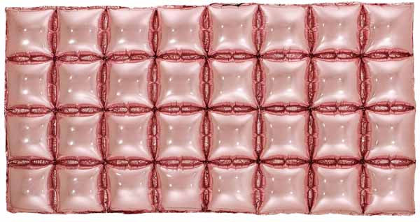 Balloon Wall Square Backdrop Panel Foil Rose Gold