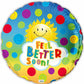 Feel Better Soon Round Foil Balloon