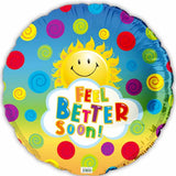 Feel Better Soon Round Foil Balloon