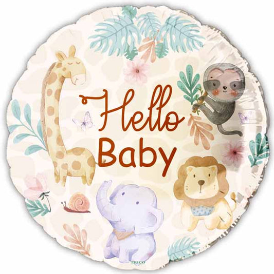 Gender Neutral Welcome Baby Shower Balloon