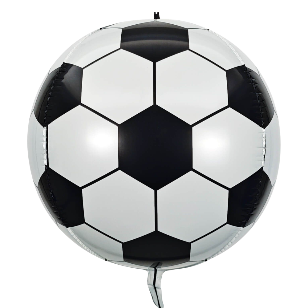 Soccer Ball Foil Orb Balloon 16"
