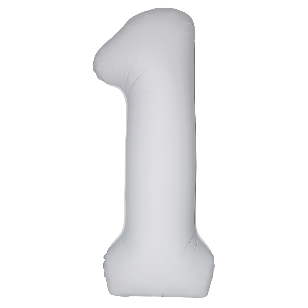 32" Number Slimmer Design Matte White Brand Flexmetal