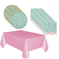Grab 'n Go Party Pack Spring Florals Mint for 8