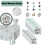 Grab 'n Go Party Pack Minted Milestone Birthday