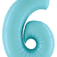 Big Blue Number 6 Foil Balloon