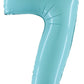 Big Blue Number 7 Foil Balloon