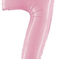 Huge Number 7 Pastel Pink Balloon