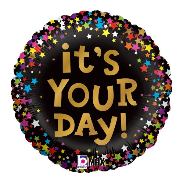 It's Your Day Stars Foil Balloon