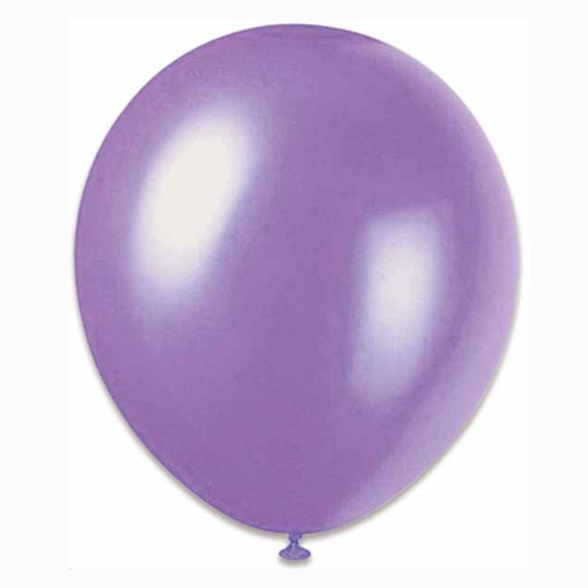 Lavender Latex Balloons 12" - 10 Pack