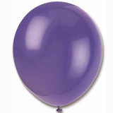 Purple Latex Balloons 12" - 10 Pack