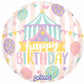 Pastel Circus Foil Balloon