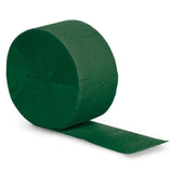Festive Green Crepe Paper Streamer