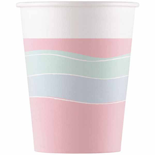 Elegant Wavy Paper Cups