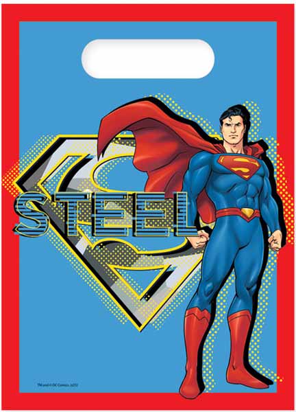 Superman Krypton Treat Bags 6/CT