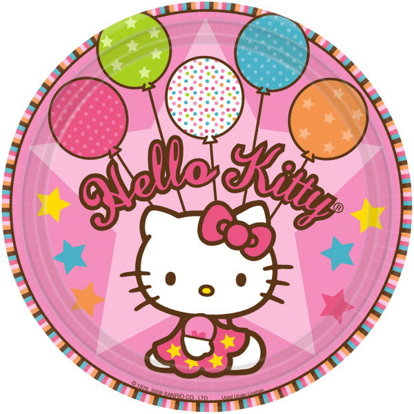 hello kitty small paper plate