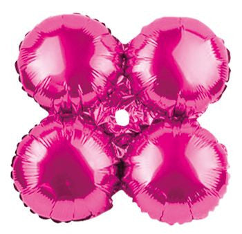 Hot Pink Quad Column Maker Balloon