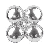 Silver Quad Column Maker Balloon