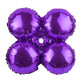 Purple Quad Column Maker Balloon