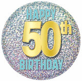 50th birthday pin