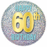 60th birthday pin