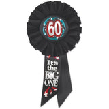 60th Birthday Badge Pin