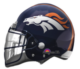 NFL Football Denver Broncos Helmet Balloon - 21"