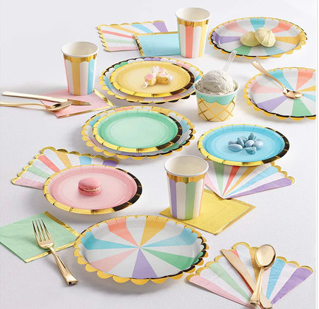 Grab 'n Go Party Pack Pastel Celebrations for 8 Guests