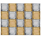 TUFTEX 24" SQUARED FOIL Silver & Gold