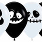 Assorted Ghost Faces Halloween Theme Latex Balloon