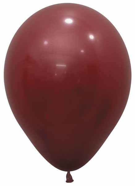 Merlot Red Latex Balloon