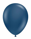 Tuftex 17" Latex Balloon Naval Blue