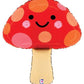 Cute Mushroom Shaped 23" Foil Balloon