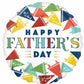Happy Father's Day Varsity Dad 18" Foil Balloon