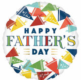 Happy Father's Day Varsity Dad 18" Foil Balloon