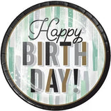Minted Milestone Birthday 9-inch Plates Paper Tableware Supplies 8/CT