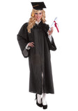 men women Economical Graduation Black Gown Adult