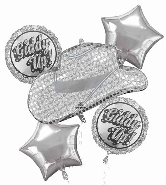 Disco Western Balloon Bouquet